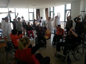 Wake-up morning rehabilitation routine