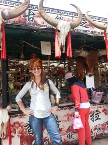 You mess with the bull, you get the horns or Tiffany! 