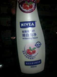 I'm not sure what to say on this one… Asians love their white skin?