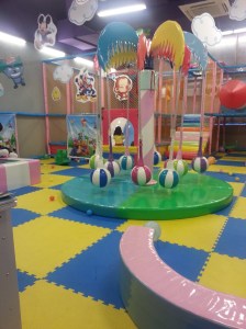 And indoor Chinese playground.... There is an entire quarter-mile floor in a Chinese mall dedicated to Competing playgrounds. It is a kids dream come true… maybe a grown-ups too :-)