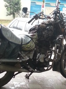 For everything else there's MasterCard…This motorcycle might be on its last leg